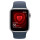 Смарт-часы Apple Watch SE 2 GPS 40mm Silver Aluminium Case with Storm Blue Sport Band S/M (MRE13)  Фото №4