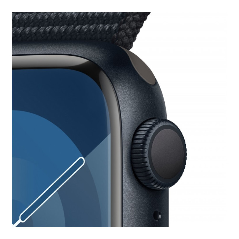Смарт-часы Apple Watch Series 9 GPS + Cellular 45mm Midnight Alu. Case w. Midnight S. Loop (MRMF3)  Фото №2