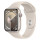 Смарт-годинник Apple Watch Series 9 GPS 45mm Starlight Aluminum Case w. Starlight Sport Band - M/L (MR973)  Фото №0