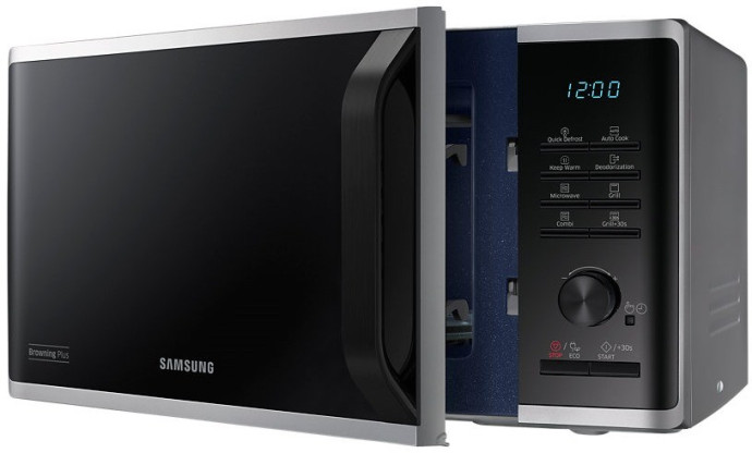 Микроволновка с грилем Samsung MG23K3515AS  Фото №2