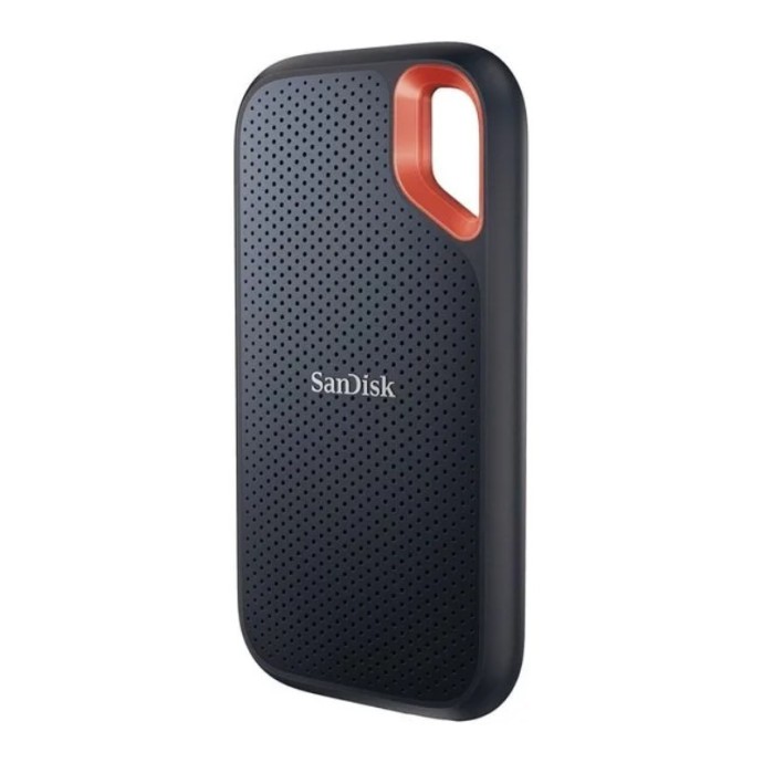 SSD накопитель SanDisk Extreme Portable V2тель SanDisk Extreme Portable V2тель SanDisk Extreme Portable V2 2TB Black (SDSSDE61-2T00-G25)  Фото №0