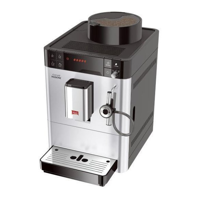 Кавомашина автоматична Melitta Caffeo Passione Silver F53/0-101  Фото №1