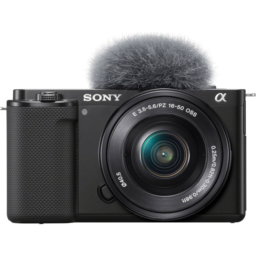 Бездзеркальний фотоапарат Sony ZV-E10 kit (16-50mm) Black (ILCZVE10LB.CEC)