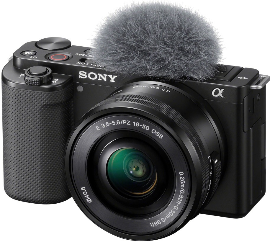 Бездзеркальний фотоапарат Sony ZV-E10 kit (16-50mm) Black (ILCZVE10LB.CEC)  Фото №0