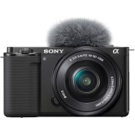 Бездзеркальний фотоапарат Sony ZV-E10 kit (16-50mm) Black (ILCZVE10LB.CEC) 