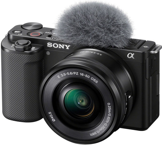 Бездзеркальний фотоапарат Sony ZV-E10 kit (16-50mm) Black (ILCZVE10LB.CEC)  Фото №0