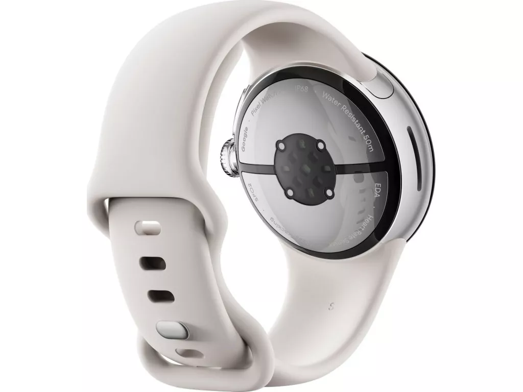 Смарт-часы Google Pixel Watch 2 Polished Silver Aluminum Case / Porcelain Active Band  Фото №2