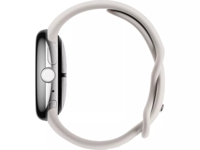 Смарт-часы Google Pixel Watch 2 Polished Silver Aluminum Case / Porcelain Active Band  Фото №4