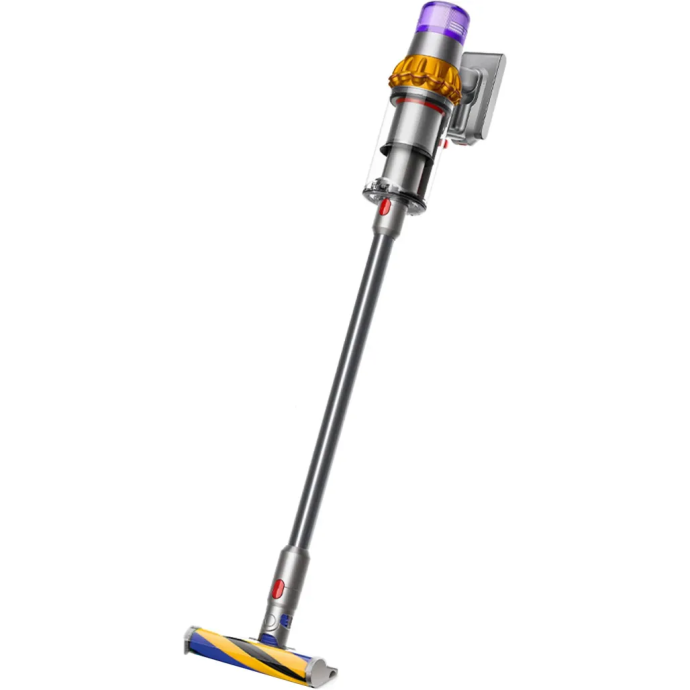 Вертикальный + ручной пылесос (2в1) Dyson V15 Detect Absolute 2023 Yellow/Nickel (446986-01)ый + ручной пылесос (2в1) Dyson V15 Detect Absolute 2023 Y  Фото №1