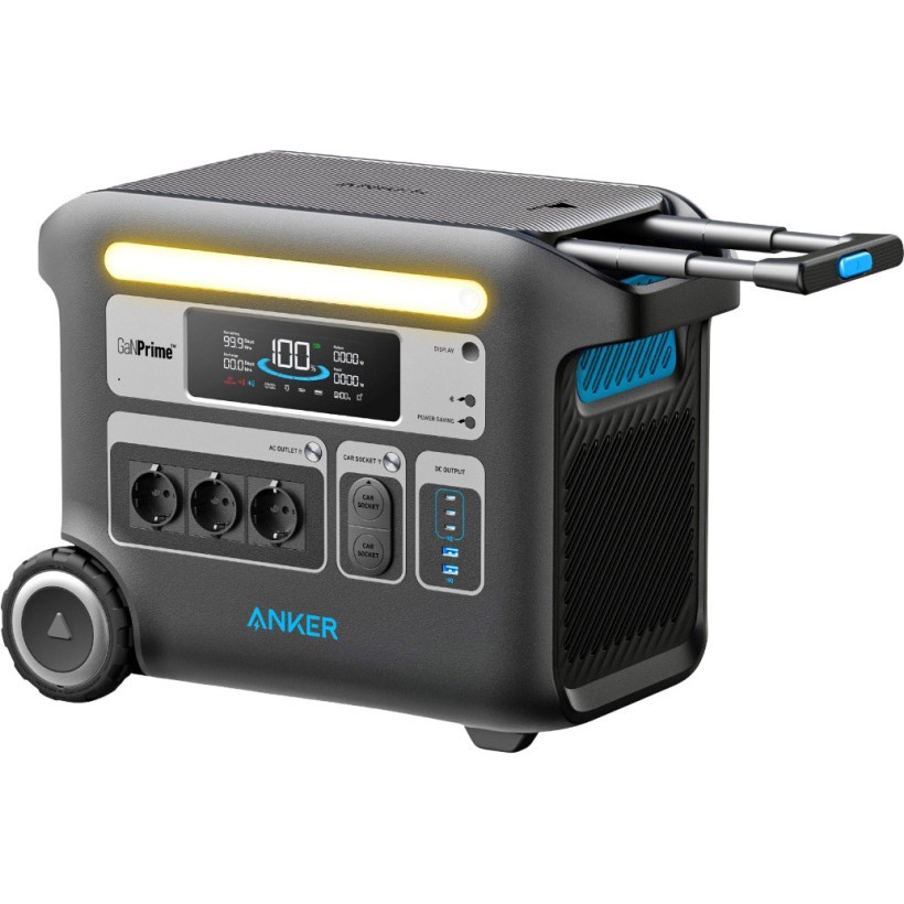 Зарядная станция Anker 767 PowerHouse - 2048Wh 2400W (A1780311)  Фото №2