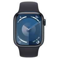 Смарт-годинник Apple Watch Series 9 GPS   Cellular 41mm Midnight Alu. Case w. Midnight Sport Band - S/M (MRHR3) 