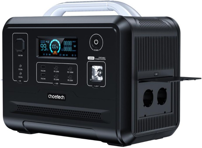 Зарядная станция Choetech Portable Power Station 1200W (BS005)  Фото №1