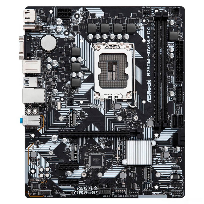 Материнская плата ASRock B760M-HDV/M.2 D4