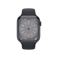 Смарт-годинник Apple Watch Series 8 GPS + Cellular 41mm Midnight Aluminum Case w. Midnight Sport Band (MNHV3) 