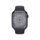 Смарт-годинник Apple Watch Series 8 GPS + Cellular 41mm Midnight Aluminum Case w. Midnight Sport Band (MNHV3)