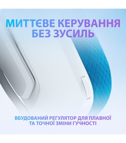 Навушники з мікрофоном Logitech G335 Wired Gaming White (981-001018)  Фото №2