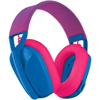 Наушники с микрофоном Logitech G435 LIGHTSPEED Blue (981-001062)  Фото №1