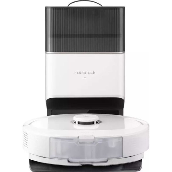 Робот-пилосос з вологим прибиранням RoboRock Q8 Max Plus White (Q8MP02-00)