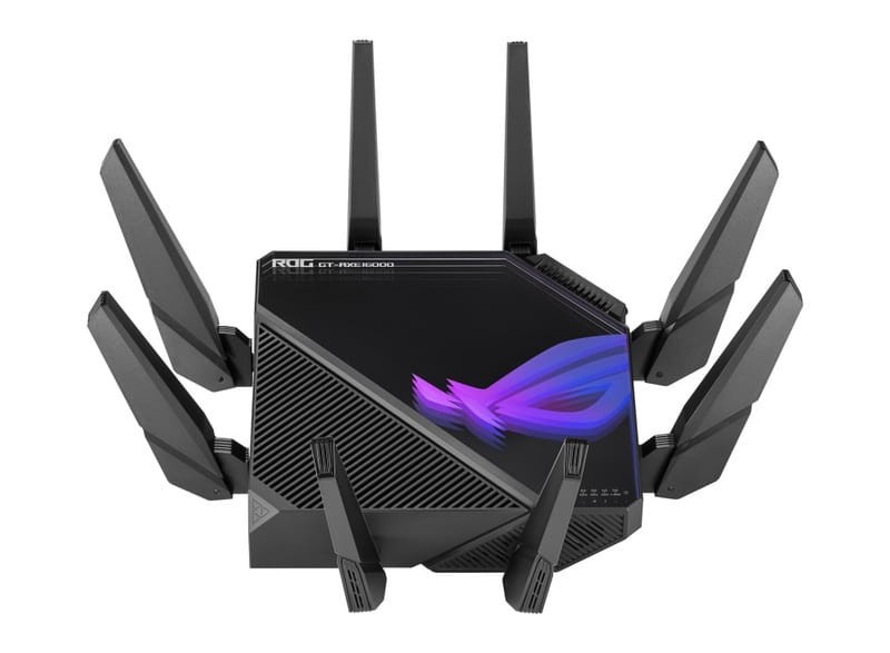 Бездротовий маршрутизатор (роутер) ASUS ROG Rapture GT-AXE16000 (90IG06W0-MU2A10)  Фото №0