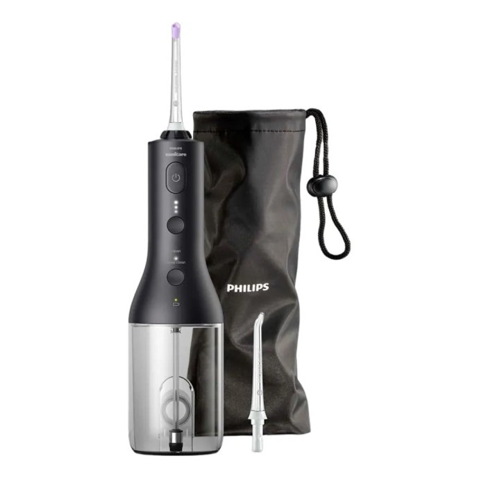 Ирригатор Philips Sonicare Cordless Power Flosser 3000 Black HX3826/33  Фото №1