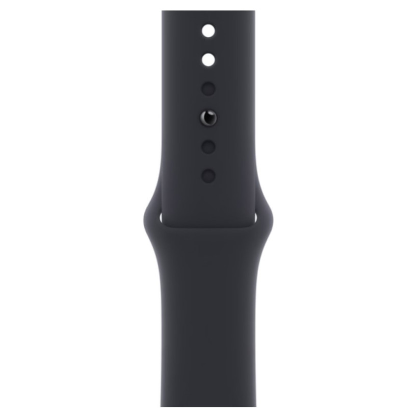 Смарт-часы Apple Watch Series 8 GPS 41mm Midnight Aluminum Case w. Midnight Sport Band - Size S/M (MNU73/MNPC3)  Фото №1