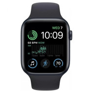 Смарт-часы Apple Watch SE 2 GPS + Cellular 44mm  + Cellular 44mmчас Apple Watch SE 2 GPS + Cellular 44mm Midnight Alu. Case w. Midnight Sport Band M/L 