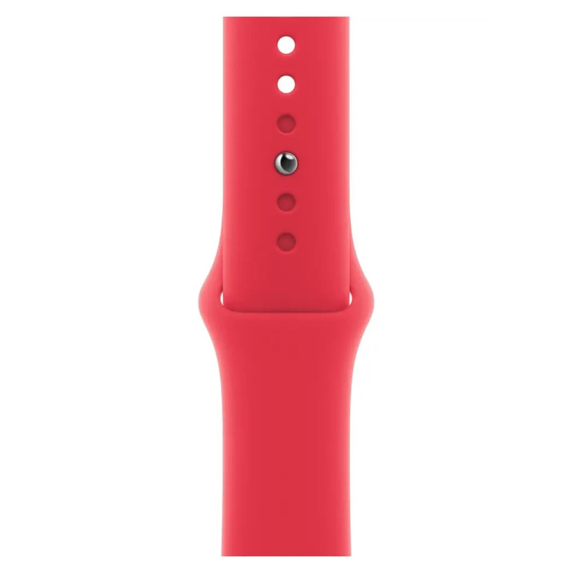 Смарт-часы Apple Watch Series 9 GPS + Cellular 41mm PRODUCT RED Alu. Case w. PRODUCT RED Sport Band - S/M (MRY63)  Фото №1