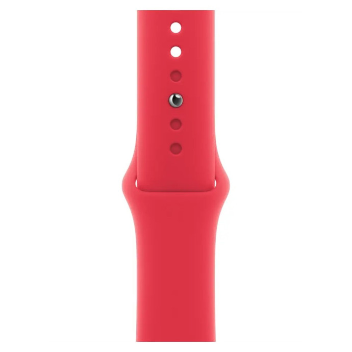 Смарт-часы Apple Watch Series 9 GPS + Cellular 41mm PRODUCT RED Alu. Case w. PRODUCT RED Sport Band - S/M (MRY63)  Фото №1