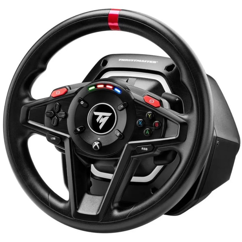 Комплект (кермо, педалі) Thrustmaster T128 Xbox Series X|S, Xbox One, PC (4460184)  Фото №0