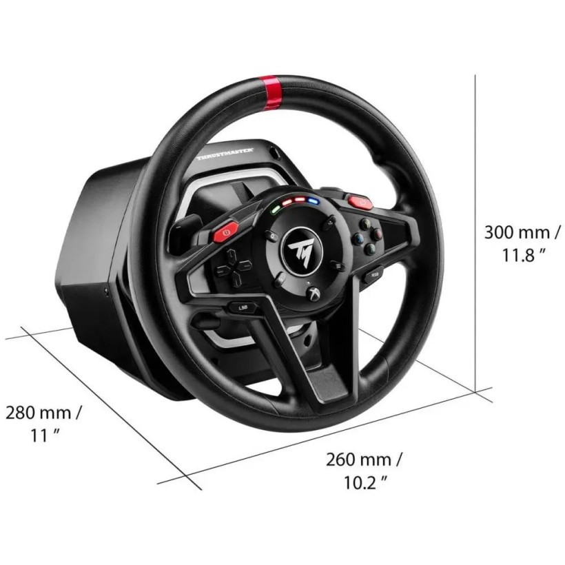 Комплект (кермо, педалі) Thrustmaster T128 Xbox Series X|S, Xbox One, PC (4460184)  Фото №2