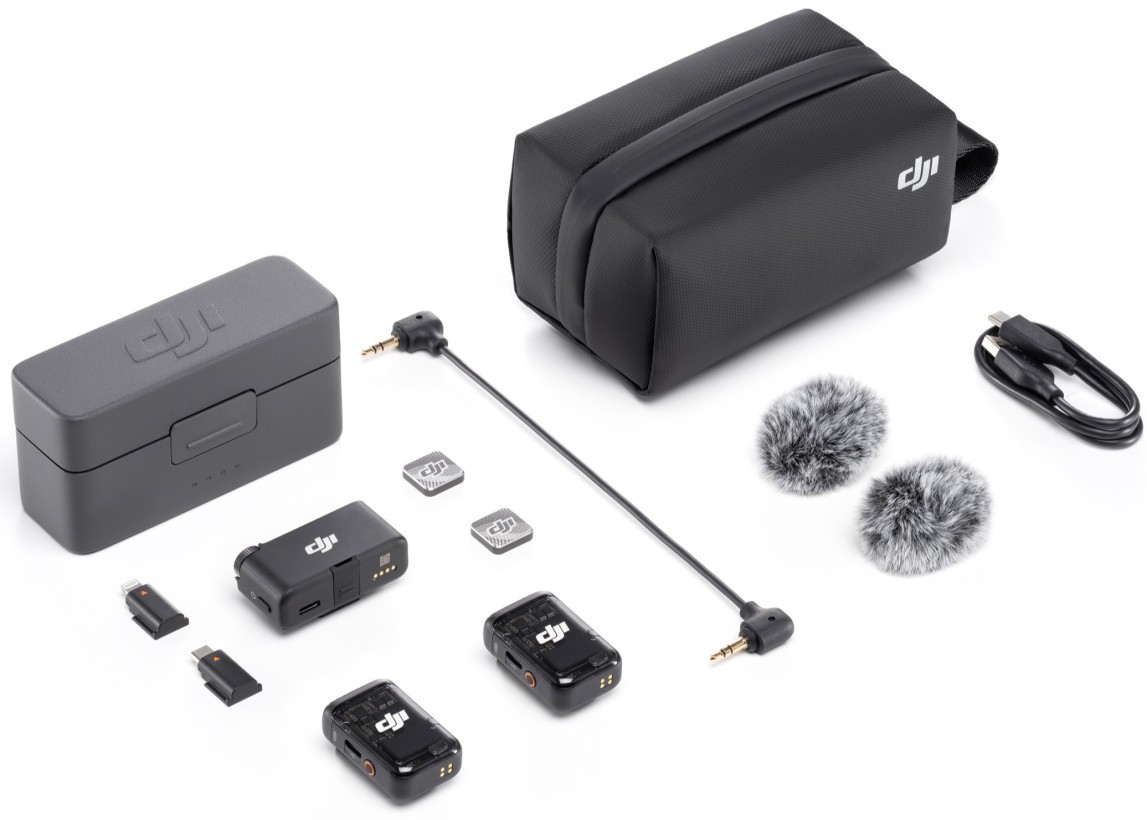 Мікрофонна радіосистема DJI Mic 2 (2 TX + 1 RX) (CP.RN.00000325.01)  Фото №0