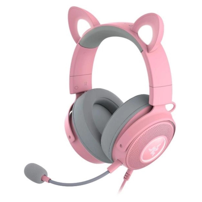 Наушники с микрофоном Razer Kraken Kitty V2 PRO Quartz (RZ04-04510200-R3M1)  Фото №4
