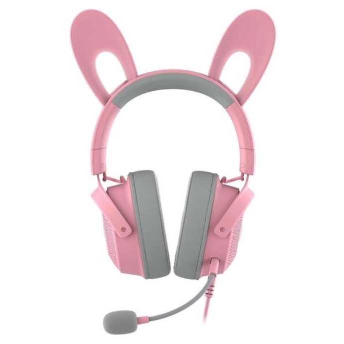 Наушники с микрофоном Razer Kraken Kitty V2 PRO Quartz (RZ04-04510200-R3M1)  Фото №1
