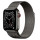 Смарт-часы Apple Watch Series 6 GPS + Cellular 40mm Graphite S. Steel Case w. Graphite Milanese L. (MG2U3+M06Y3)  Фото №0