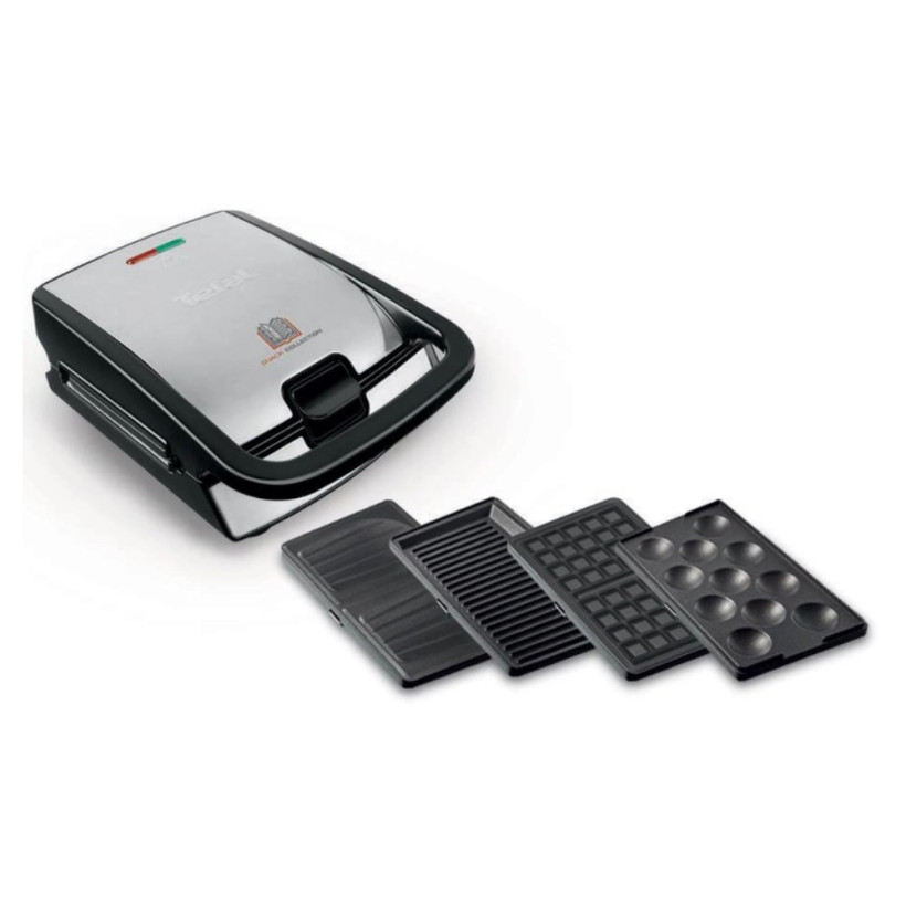 Мультимейкер (бутербродница-вафельница-гриль-кексница) Tefal SW854D  Фото №1