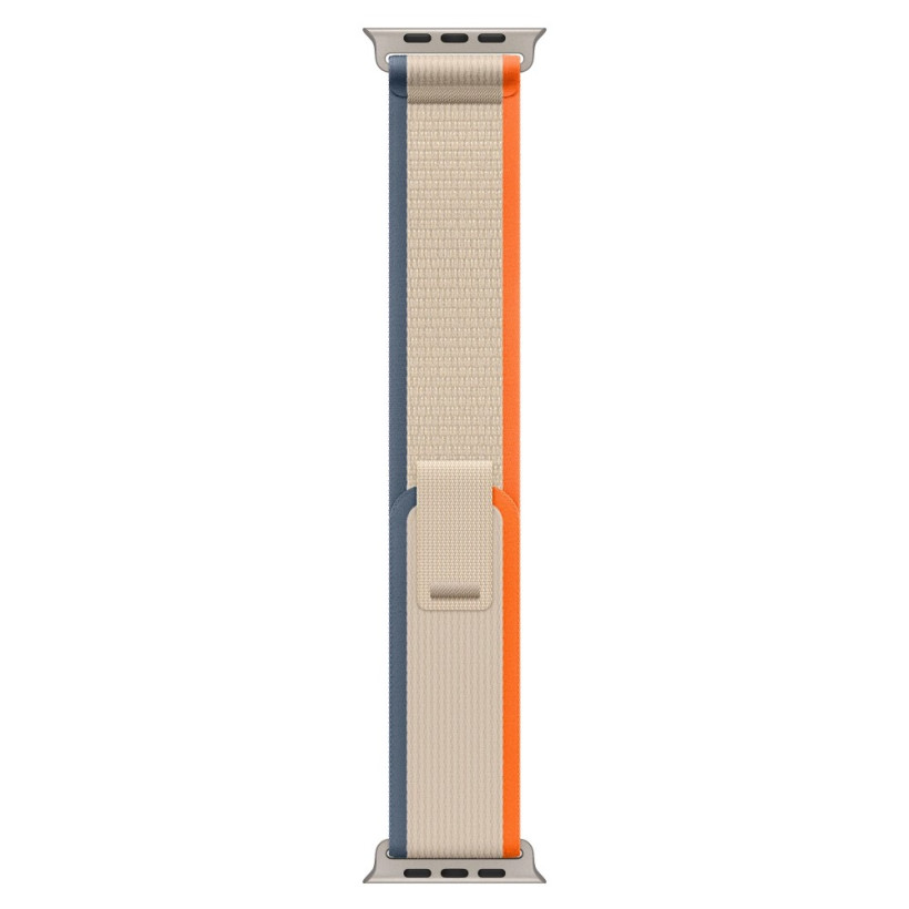 Смарт-годинник Apple Watch Ultra 2 GPS + Cellular 49mm Titanium Case with Orange/Beige Trail Loop - M/L (MRF23)  Фото №2
