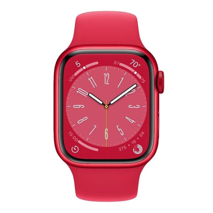 Смарт-часы Apple Watch Series 8 GPS 41mm PRODUCT RED Aluminum Case w. PRODUCT RED S. Band - M/L (MNUH3)