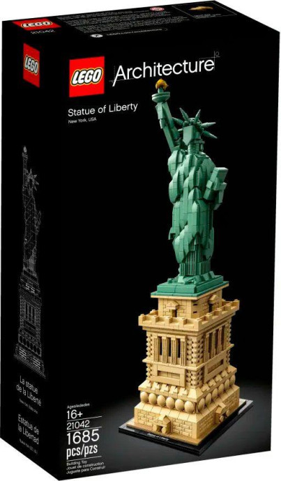 3d конструктор LEGO Статуя Свободы (21042)  Фото №1