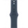 Смарт-часы Apple Watch Series 9 GPS + Cellular 41mm Silver S. Steel Case w. Storm Blue Sport Band - S/M (MRJ23)  Фото №1