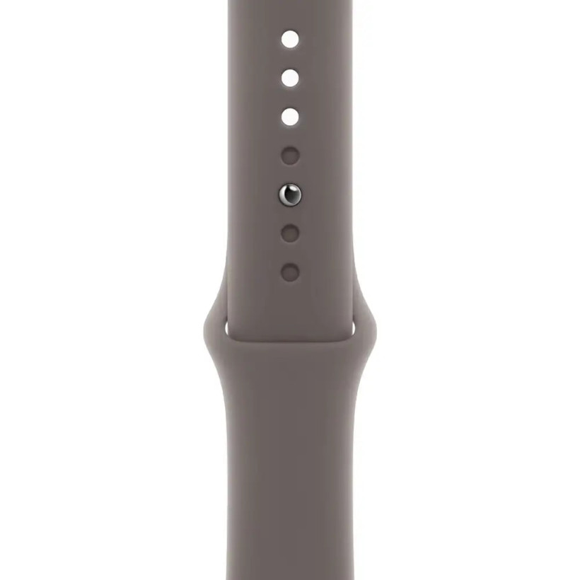 Смарт-часы Apple Watch Series 9 GPS + Cellular 41mm Gold S. Steel Case w. Clay Sport Band - M/L (MRJ63)  Фото №1