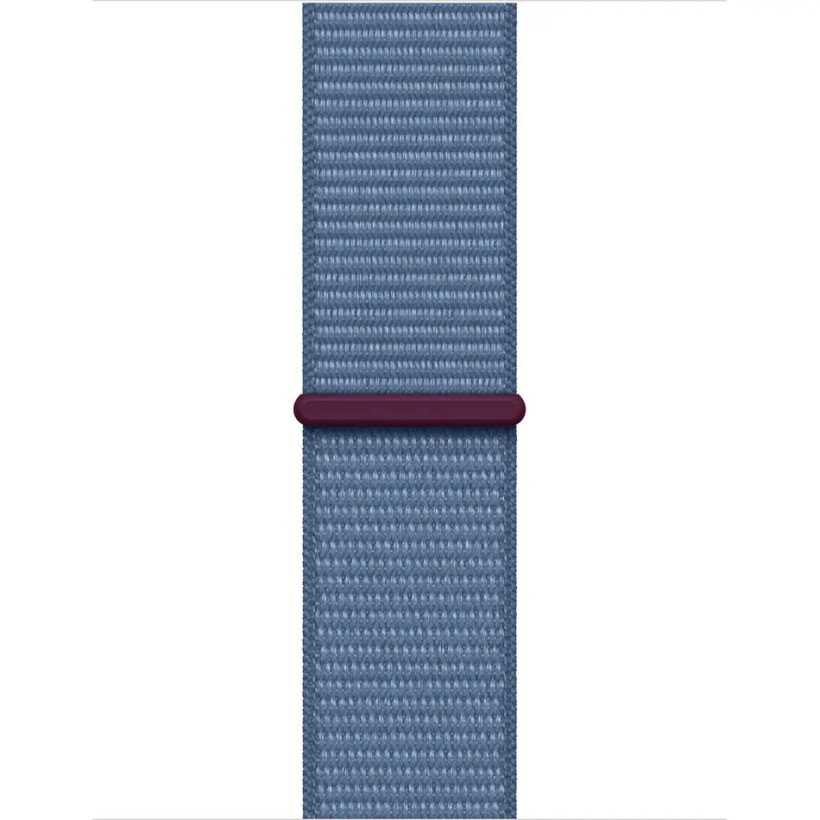 Смарт-часы Apple Watch Series 9 GPS + Cellular 41mm Silver Alu. Case w. Winter Blue Sport Loop (MRHX3)  Фото №1