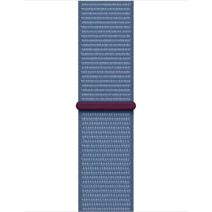 Смарт-часы Apple Watch Series 9 GPS + Cellular 41mm Silver Alu. Case w. Winter Blue Sport Loop (MRHX3)  Фото №1