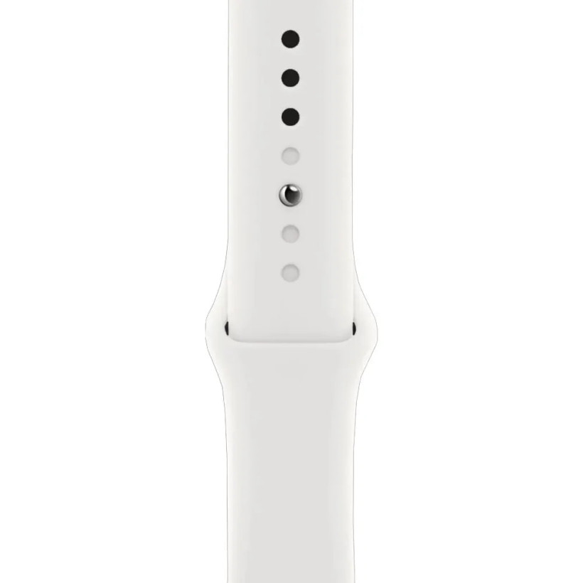 Смарт-часы Apple Watch SE 2 GPS 40mm Silver Aluminum Case with White Sport Band (MNJV3)  Фото №1