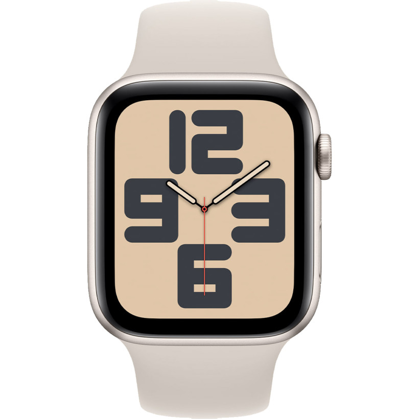 Смарт-часы Apple Watch SE 2 GPS 40mm Starlight Aluminium Case with Starlight Sport Band M/L (MR9V3)  Фото №0