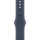 Смарт-часы Apple Watch SE 2 GPS 40mm Silver Aluminium Case with Storm Blue Sport Band M/L (MRE23)  Фото №1