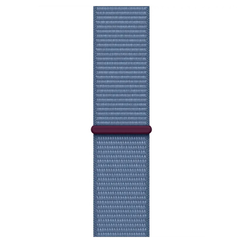 Смарт-часы Apple Watch Series 9 GPS 45mm Silver Aluminum Case w. Winter Blue S. Loop (MR9F3)  Фото №1