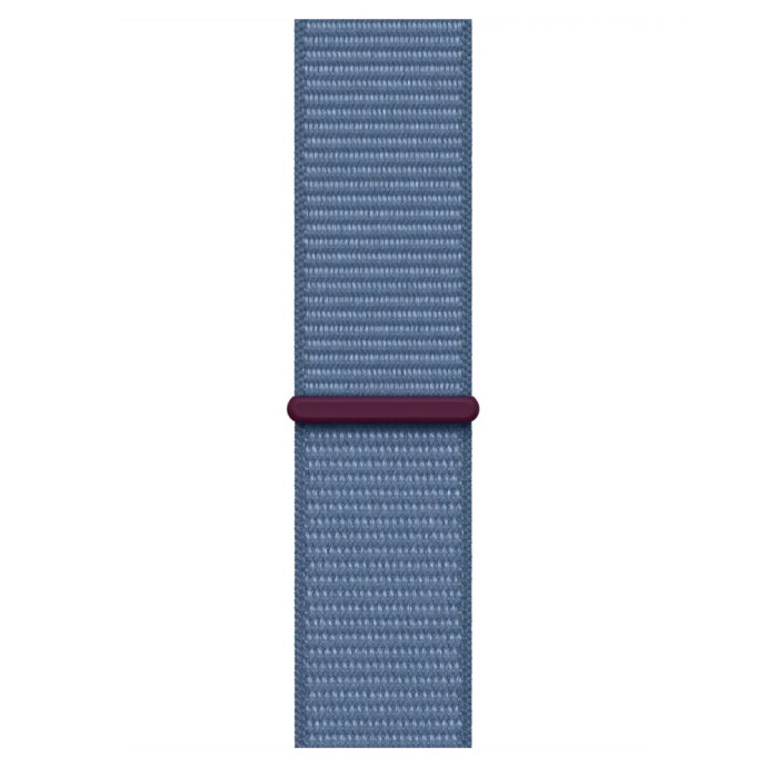 Смарт-часы Apple Watch Series 9 GPS 45mm Silver Aluminum Case w. Winter Blue S. Loop (MR9F3)  Фото №1