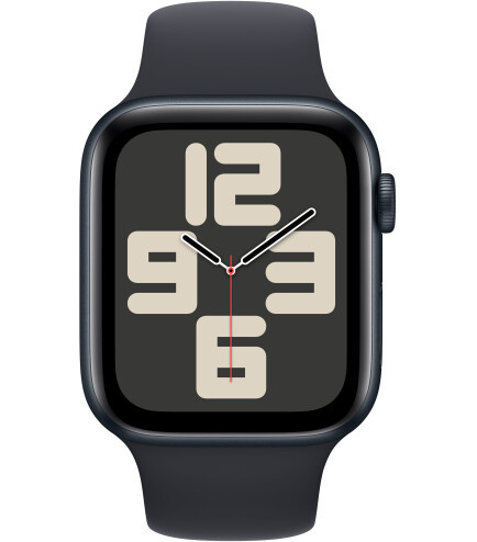 Смарт-часы Apple Watch SE 2 GPS 44mm часы Apple Watch SE 2 GPS 44mm Midnight Aluminium Case with Midnight Sport Band M/L (MRE93)  Фото №0