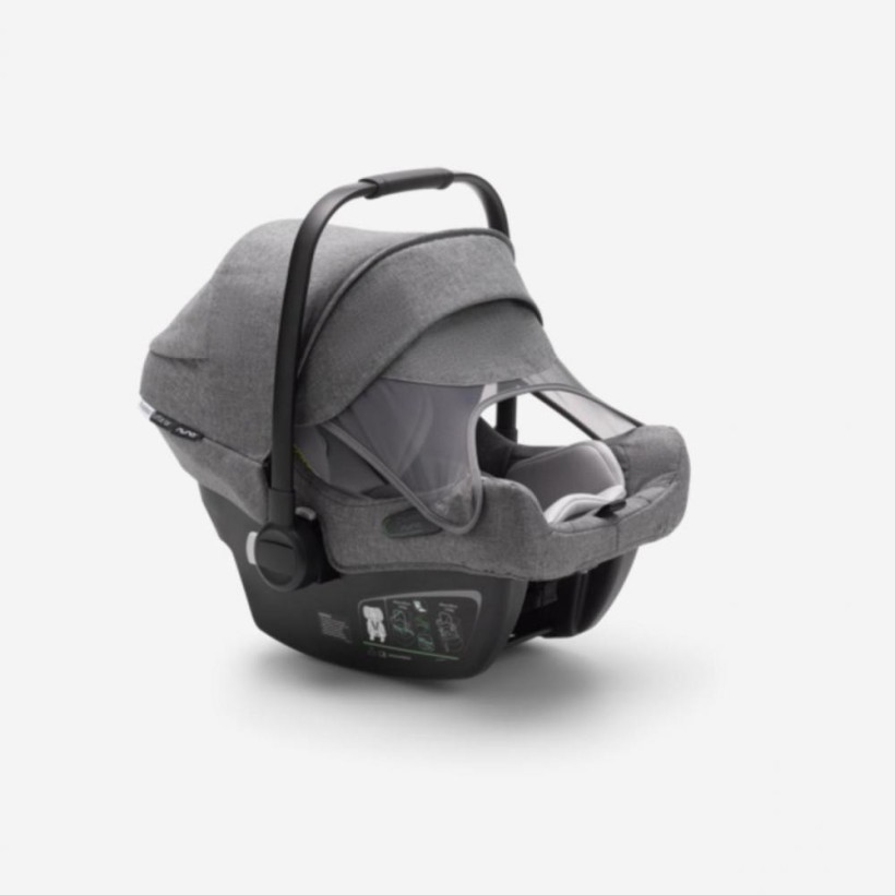 Автокресло Bugaboo Turtle Air i-Size by Nuna Grey Melange (S002789003)  Фото №3