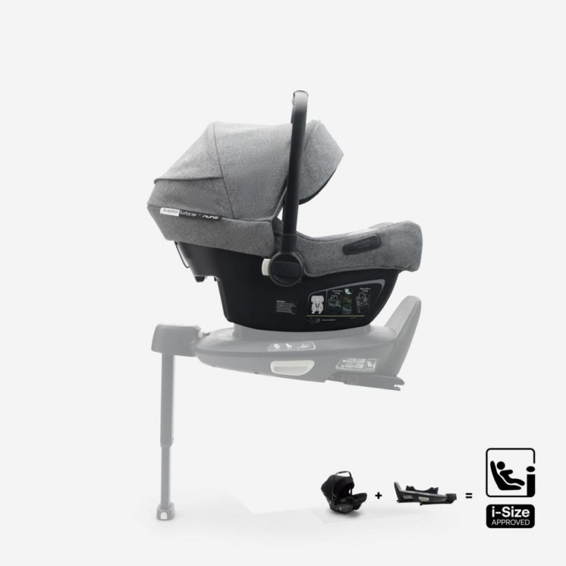 Автокресло Bugaboo Turtle Air i-Size by Nuna Grey Melange (S002789003)  Фото №4